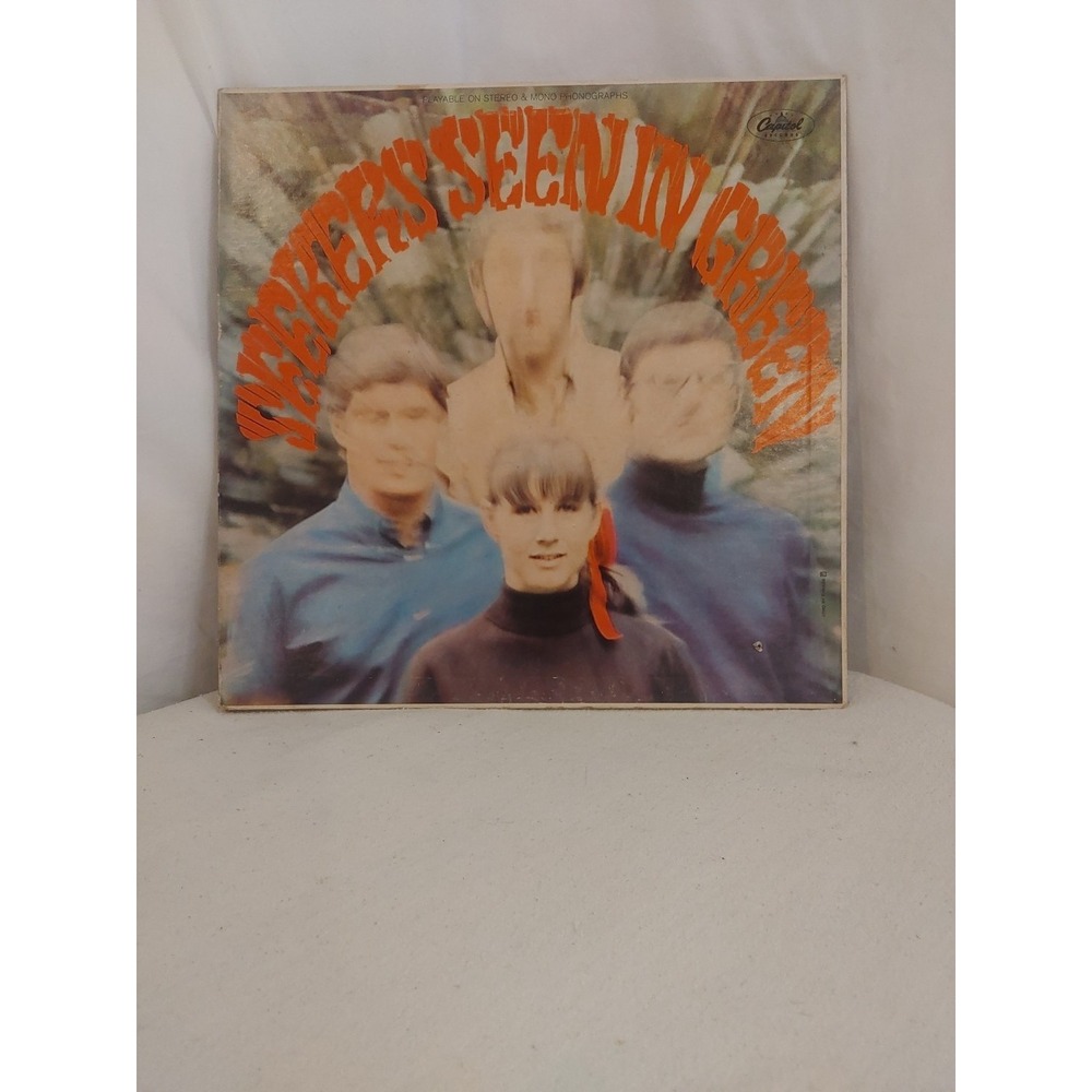 Seekers "Seen‎ in Green" Vinyl LP Record 1967 KAO 2821 Vintage Gatefold Cover